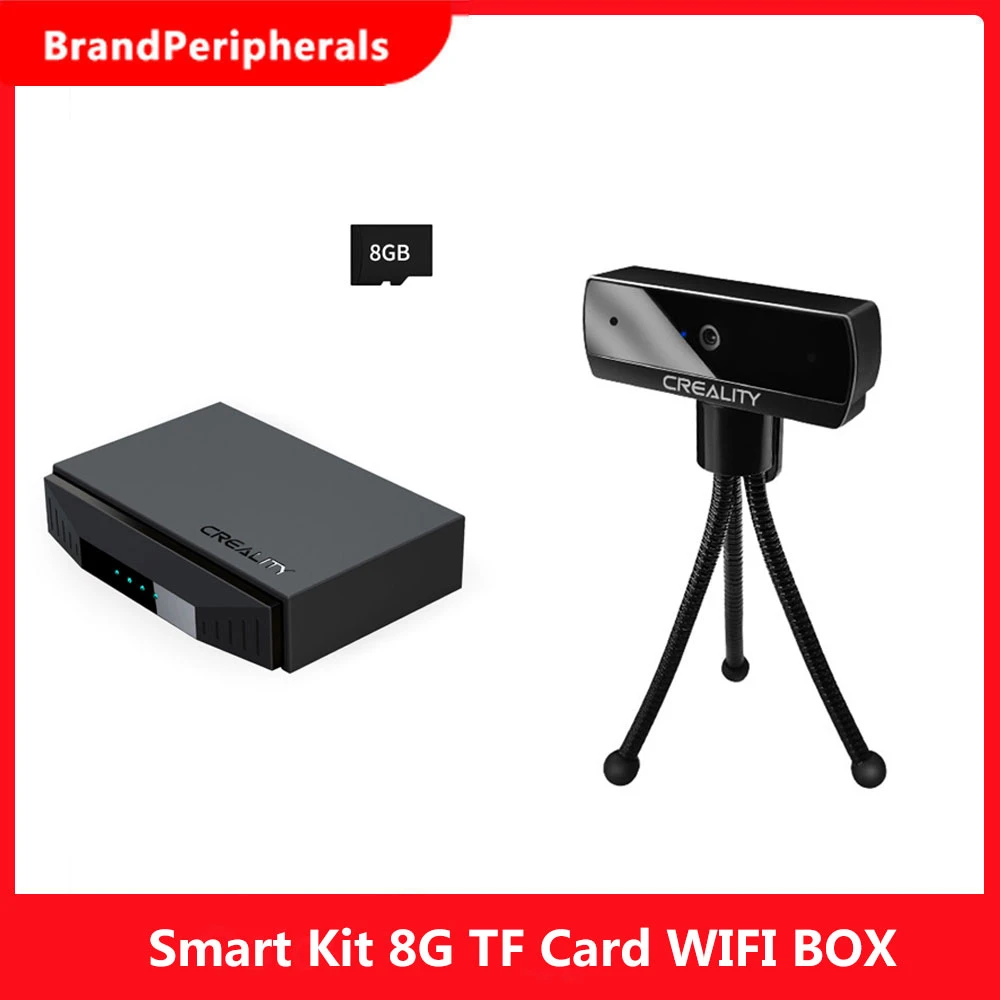 Original Creality 3D Camera Smart Kit 8G TF Card WIFI BOX Remote Intelligent Box for CR-10 Ender-3 CR-6 SE Ender-6 Printer head thermal printer