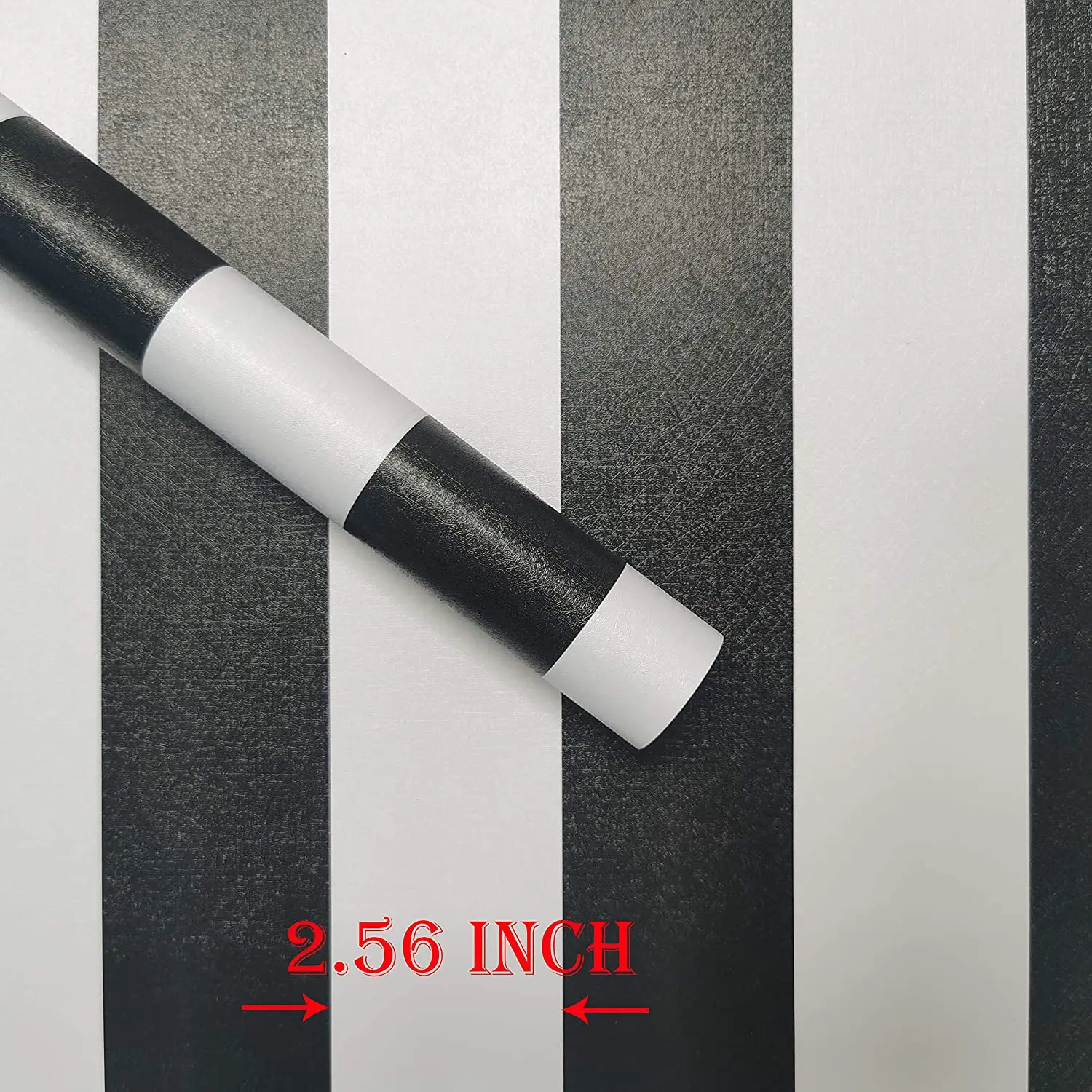 흑백 자가 접착 스트라이프 벽지, 탈부착 가능한 벽지, 방수 벽지, 캐비닛