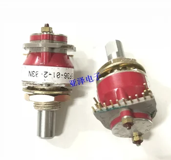 

71BF36-01-2-3N rotary band switch 2 knife 3 gear rotary switch switch shaft length 17MM
