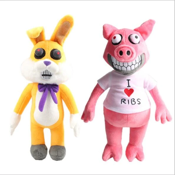 30cm Dark Deception Chapter 4 Plush Toy Lucky The Rabbit Penny The Chicken Stuffed Soft Toy Christmas Birthday Gift Movies Tv Aliexpress