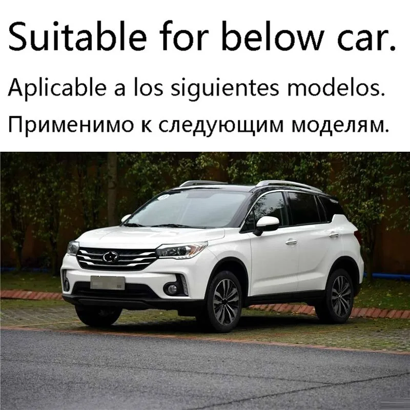 Авто стиль модификация формовочная наклейка аксессуары для автомобиля протектор бампера Стайлинг молдинги 15 16 17 для Trumpchi GS4
