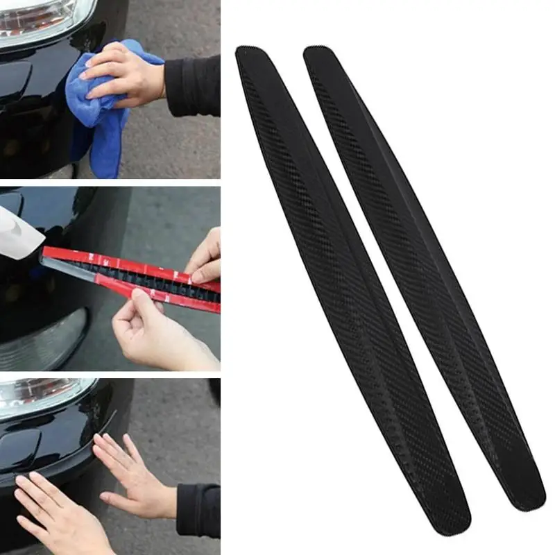 2 шт. автомобильная лента для защиты бампера от ударов|Тюнинговые молдинги| |
