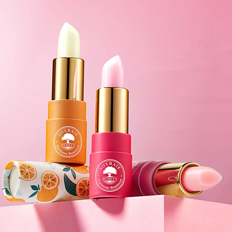 

3 цвета s большой тюбик увлажняющий макияж бальзам для губ, губная помада, меняющий цвет бальзам для губ, косметический цвет губ, помада, губная помада, Уход за губами