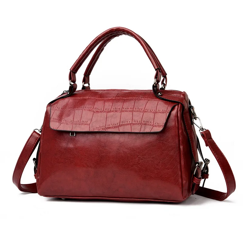 

2020 Big Shoulder Bag Luxury Handbag Women Bag Designer Large Capacity Women Female Crocodile pattern Hand Bags