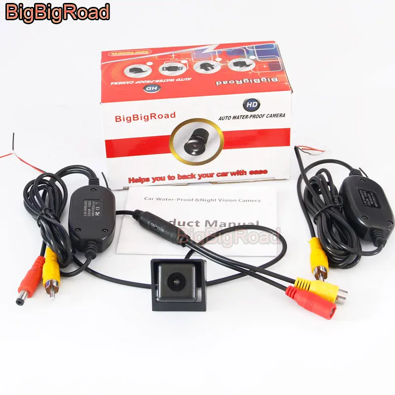 Series 3 Wireless BigBigRoad для Ssangyong Actyon Korando автомобильный задний сверхчувствительный элемент просмотра на микрочипах парковочная камера ночного видения Водонепроницаемая камера - Название цвета: Series 3 Wireless