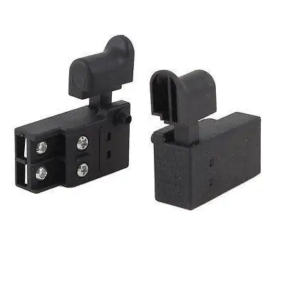 

2 Pcs AC 250V 10A DPST Momentary Electric Tool Switch for Bosch Angle Grinder