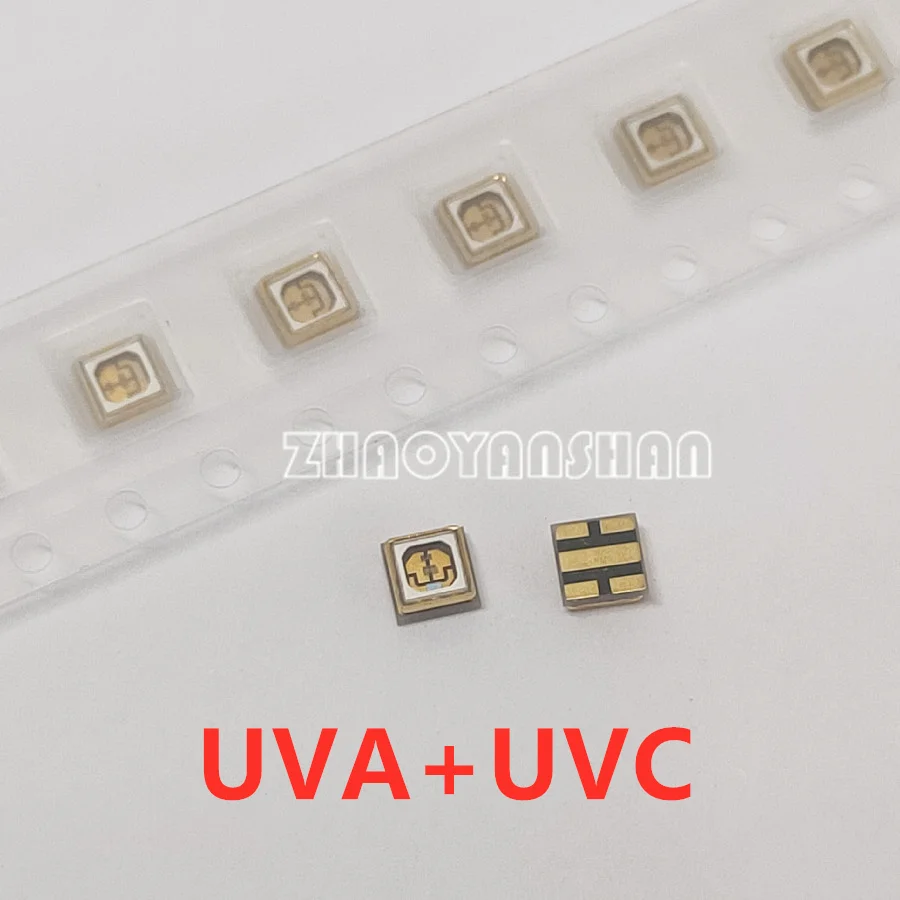 10 шт. X 3535UVAC 3535 UVA + UVC SMD светодиодсветодиодный с двумя ЧИПАМИ LED 260-285NM 3 5*3 5*1 5 мм |