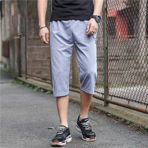 light grey Красивые мужские однотонные шорты летние пляжные мужские шорты Vogue мужские шорты Homme брендовая одежда - Цвет: light grey
