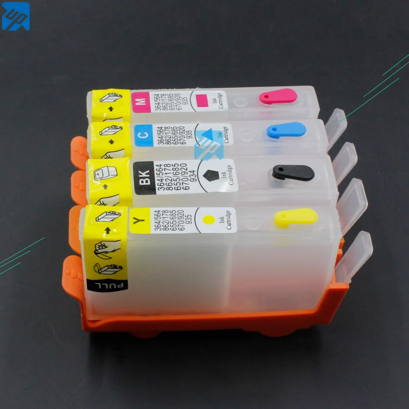 Рабочая поверхность UP brand 4 шт. для hp 920 920XL Officejet 6000 6500 7000 7500 s 670 685 655 934 935|ink cartridge|ink