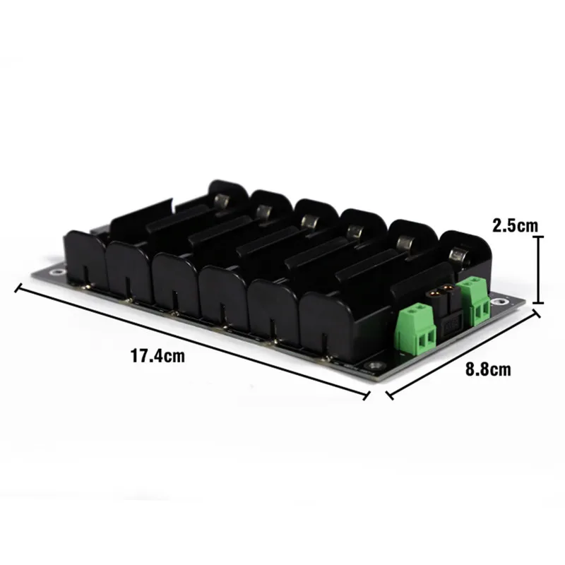 21700 6S 40A BMS 배터리 홀더 24V 21700 전원 벽 배터리 박스 밸런서 보드 배터리 케이스 diy 키트