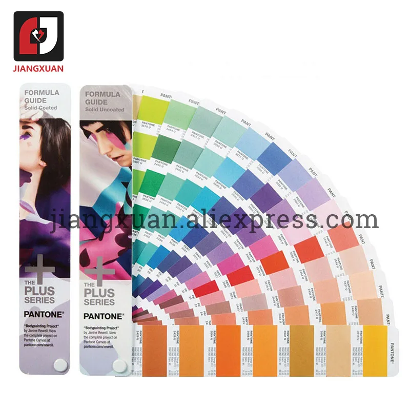 2 книги C/U Pantone цветовой эталон цветная книга GP1601N руководство по формуле сплошной покрытый набор без покрытия