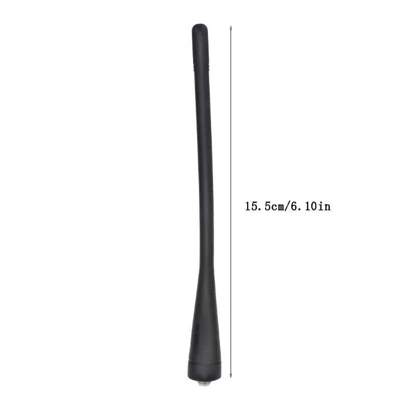 10PCS UHF Antenna Black Whip Aerial for KRA-27 TK-380 TK-385 TK-390 Radio Hot Sale