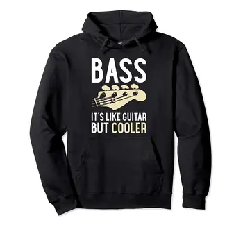 

Bass it's like guitar but cooler Hoodie & swearshirt