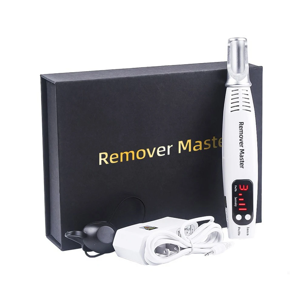 US $28.73 Professional Laser Picosecond Pen Blue Red Tattoo Remover Laser Pen Freckle Acne Cleaner Mole Dark Spot Pigment Removal Machine