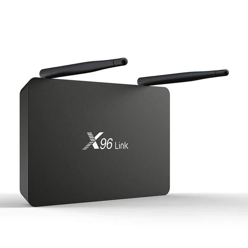 ТВ приставка X96 Link Android 7,1 Amlogic S905W 2 Гб 16 Гб 100 м LAN порт 2,4 г/5 г wifi Отт коробка