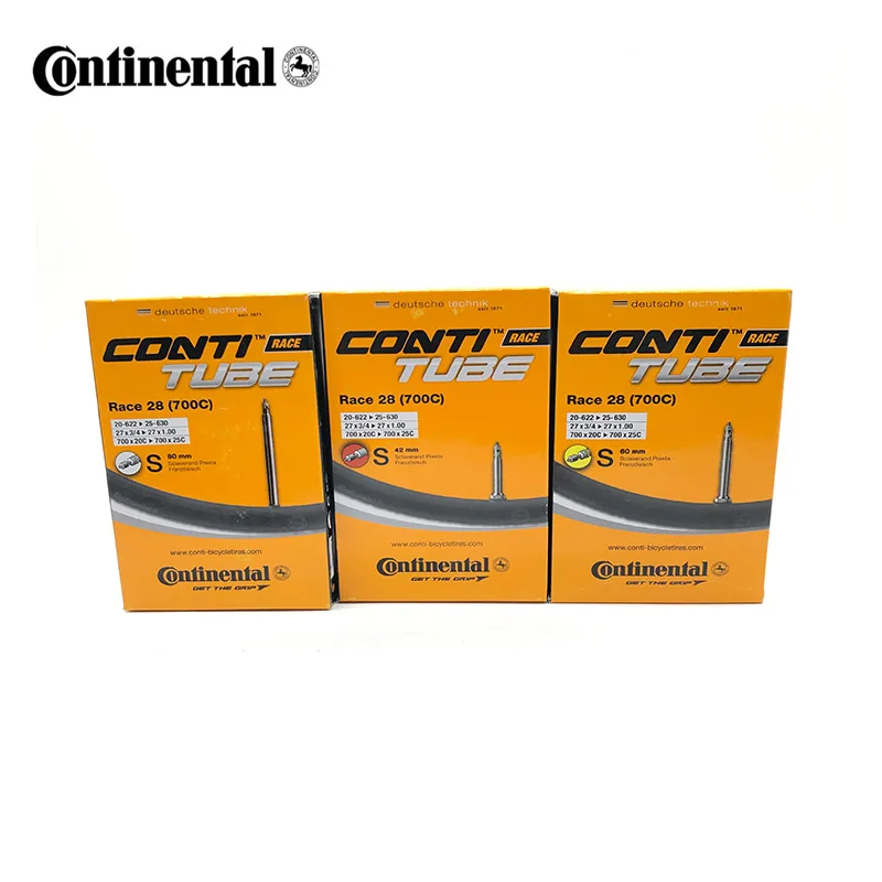 Внутренняя труба гоночного шоссейного велосипеда Continental Conti 700 × 23C/25C 700C