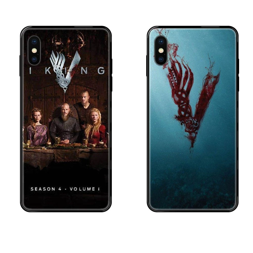 New Vikings Season 4 Poster For Xiaomi Mi Note A1 A2 A3 5 5s 6 8 9 10 SE Lite Pro Ultra Precio Black Soft TPU Capa Cover Case | Мобильные