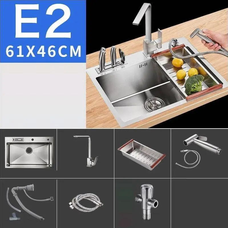 Tarjas Para Keuken Gootsteen кран Zlewozmywak Lavello портативный Acero Inox Cuba De Cocina Fregadero Pia Cozinha кухонная раковина - Цвет: MODEL R