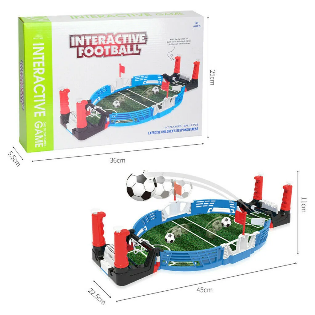 Mini Table Football Sports Soccer Game Ball Children Interactive Board Toys Double Battle Puzzle Board Game #C