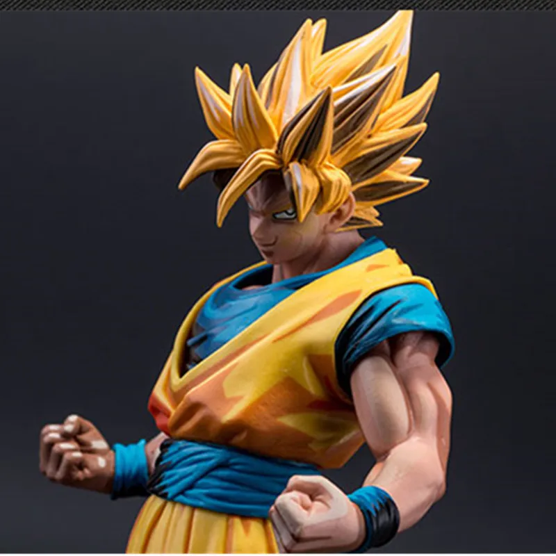 Аниме Dragon Ball Z Супер Saiyan Сон Гоку комикс версия 27 см ПВХ фигурка Коллекция Модель игрушки X2369