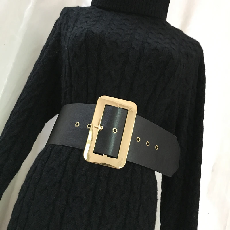 black waist sash