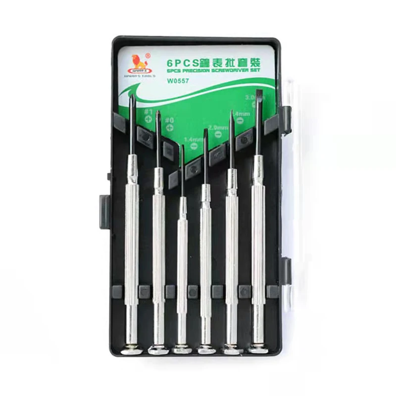 

6 Pieces Watchmakers Screwdriver Set Mini Repair Tools Precision Screwdrivers for DIY Laptop Watch Eyeglasses Jewelry Repair