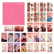 30 шт./компл. Kpop Bangtan Boys карта души Persona Love Yourself крылья Ен навсегда ЛОМО карта Фотокарта Цзиминь Джин SUGA J-HOPE