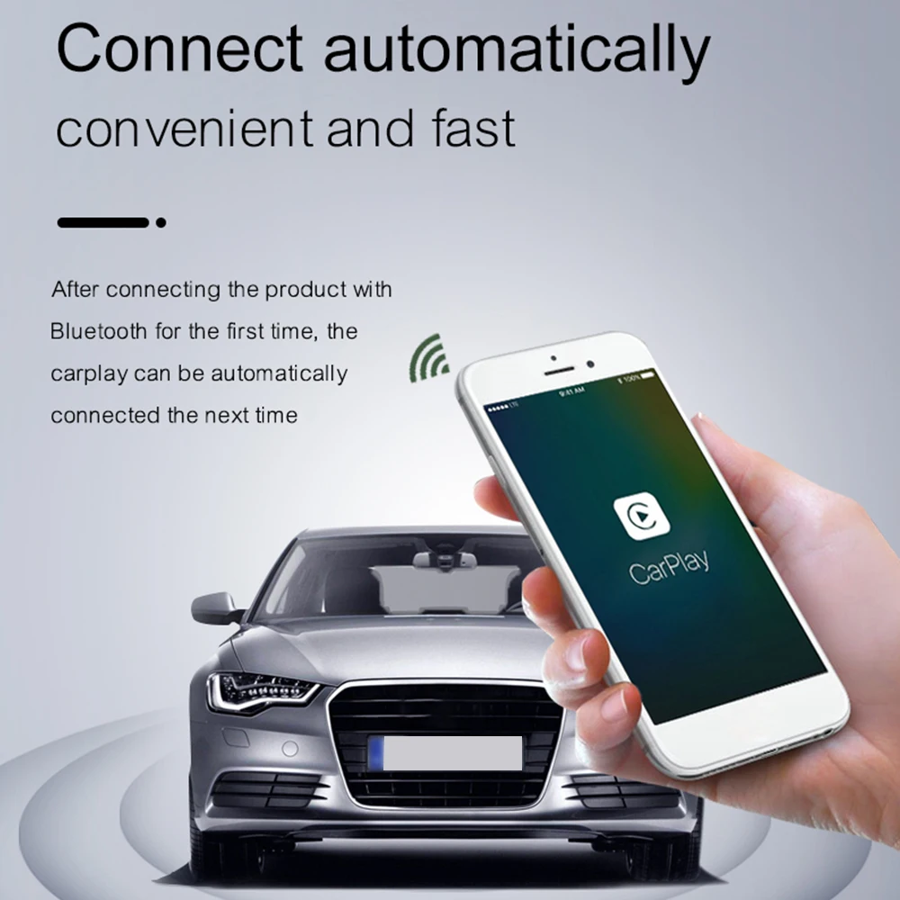 Carlinkit Apple CarPlay Wireless Carplay Activator for Car Auto Connect Wireless Adapte Carplay Auto