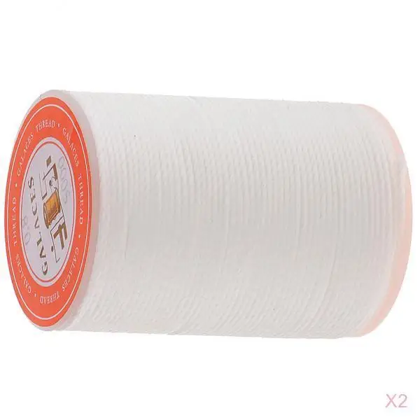 55 Meter 0.8mm Leather Waxed Wax Thread Cord Craft for DIY Tool Stitching 2Pcs Suitable For Diy Handicraft and Leather Products