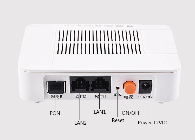 10 шт./лот EPON ONU TG1200e 2 x POTS интерфейсы