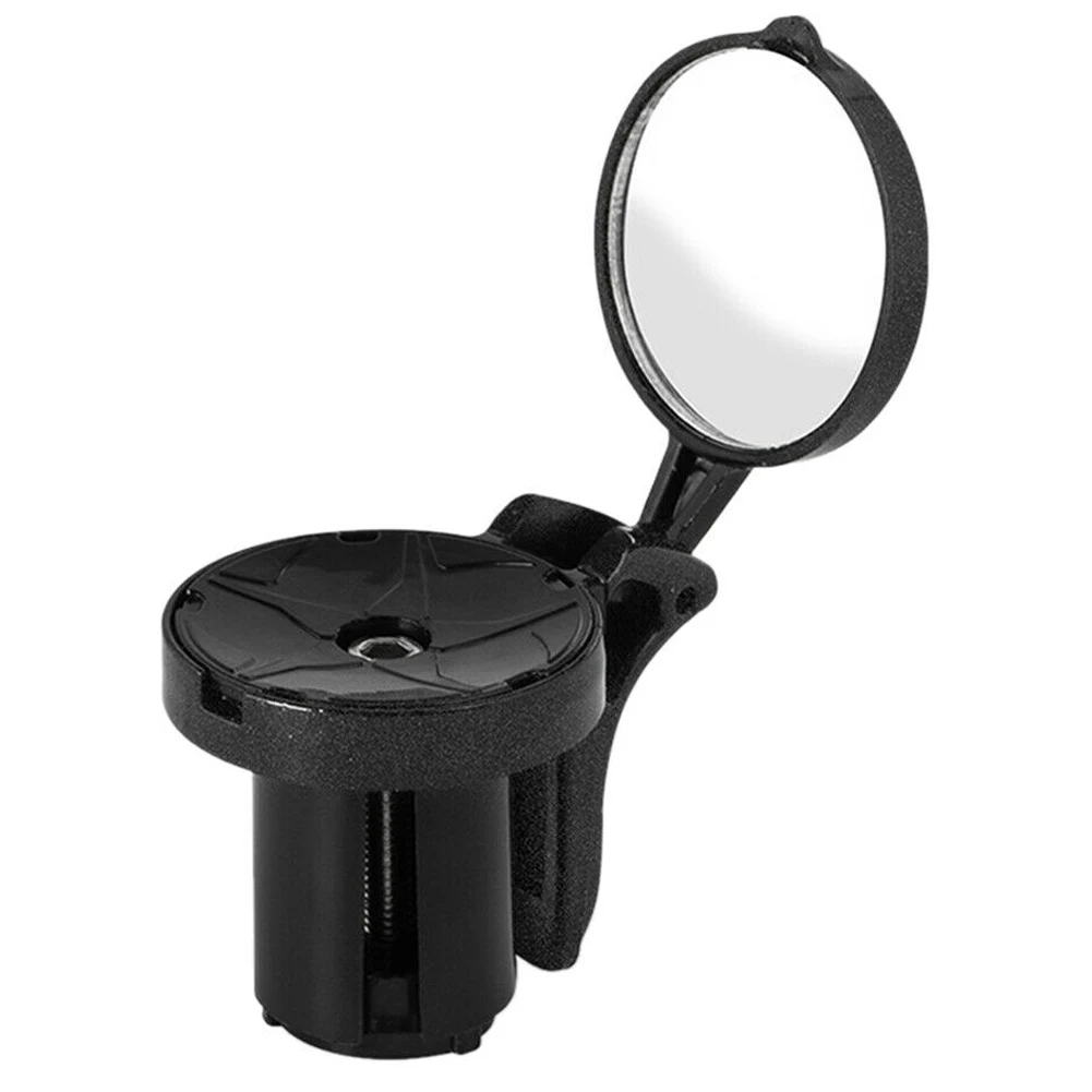 

Single Bike Rearview Flexible Stainless Steel Lens Mirror MTB Handlebar Side Safety Rear Cycling Bicycle View Mirror Road