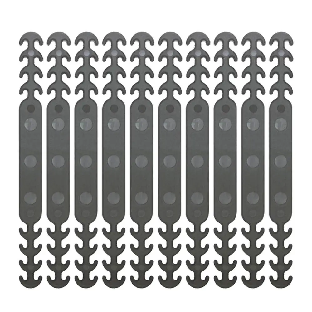 10pcs Adjustable Anti-slip Silicone Mask Ear Saver Clip Extension Hook Strap Buckle Face Holder Accessory Salva Orejas | Дом и сад