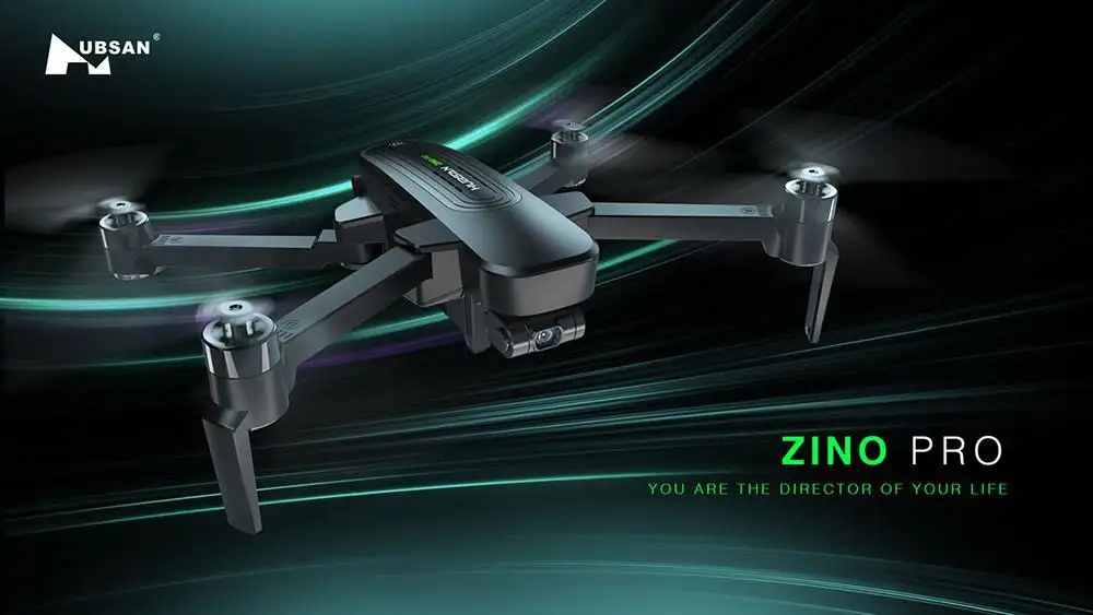 Hubsan ZINO PRO gps 5G Wi-Fi 4 км с видом от первого лица в формате 4K UHD, Камера 3-осевому гидростабилизатору Сфера панорамы RC Дрон Квадрокоптер RTF