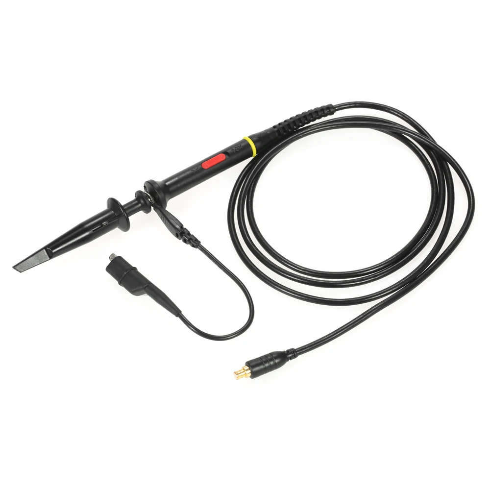 1X 10X 60MHz MCX Oscilloscope Probe Alligator Clip Test Probe for DSO Nano Quard Portable Digital osciloscopio