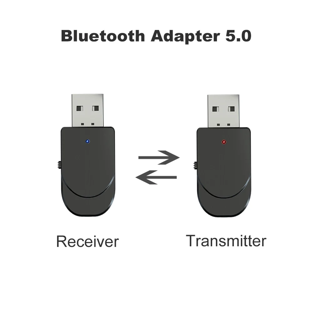 Новый мини USB Bluetooth 5 0 передатчик приемник 3 мм разъем в 1 стерео AUX музыка