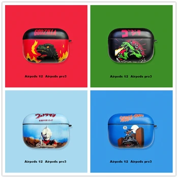 

Funny Spoof Middle Finger Ultraman Family Anime Bluetooth Earphone Cover Protective Case For Apple Airpods 1 2 3 Airpods Pro