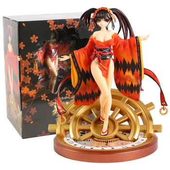 

Date A Live Tokisaki Kurumi Summer Vacation Yukata Ver. PVC Figure Collectible Model Figurine Toy
