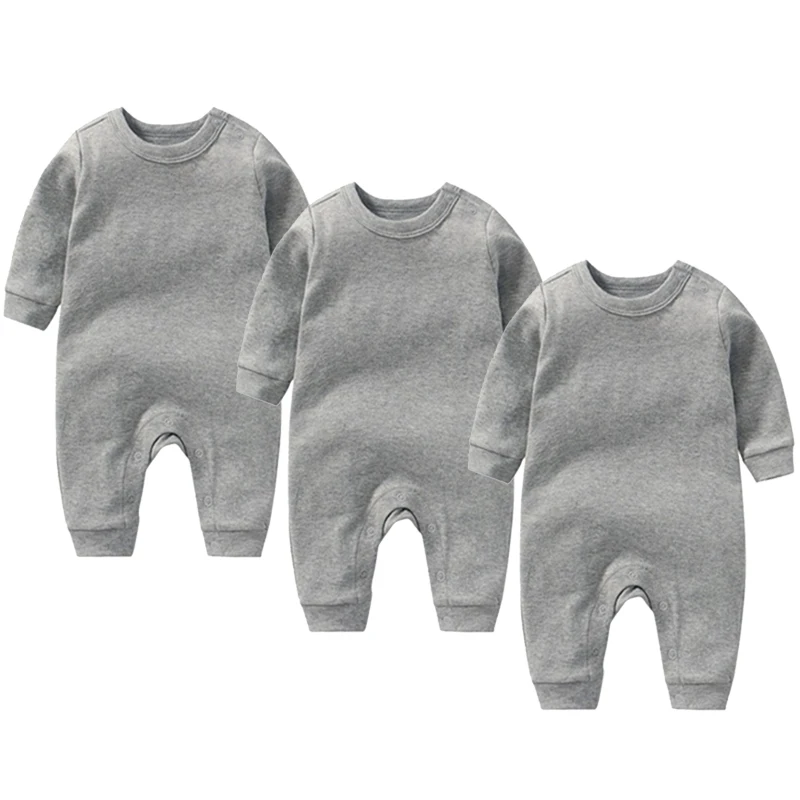 Комбинезоны для маленьких мальчиков Roupa De Bebes с длинным рукавом зимняя мягкая