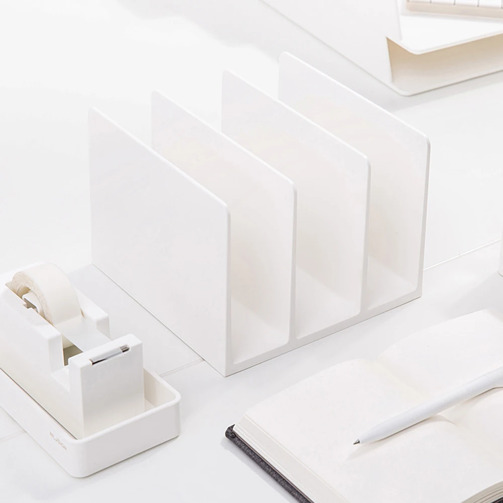 

Nusign Book Bezel Three-space Design Book Stand Sorting Documents Stand Bookshelf File Storage School Stationery Supplies