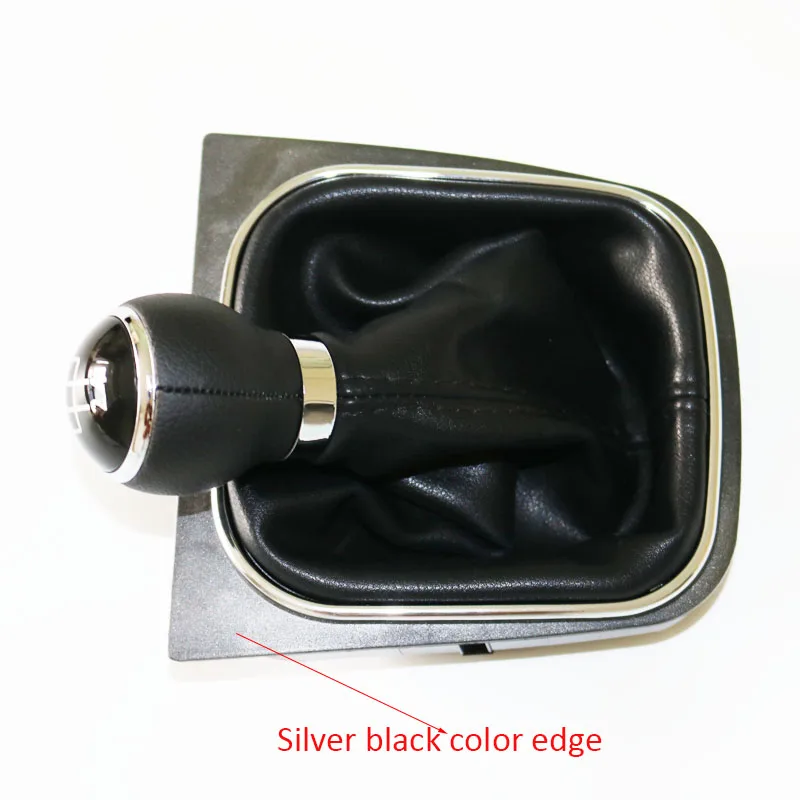 5 скоростные автомобильные ручки переключения передач из ПУ с покрытием для V W GOLF