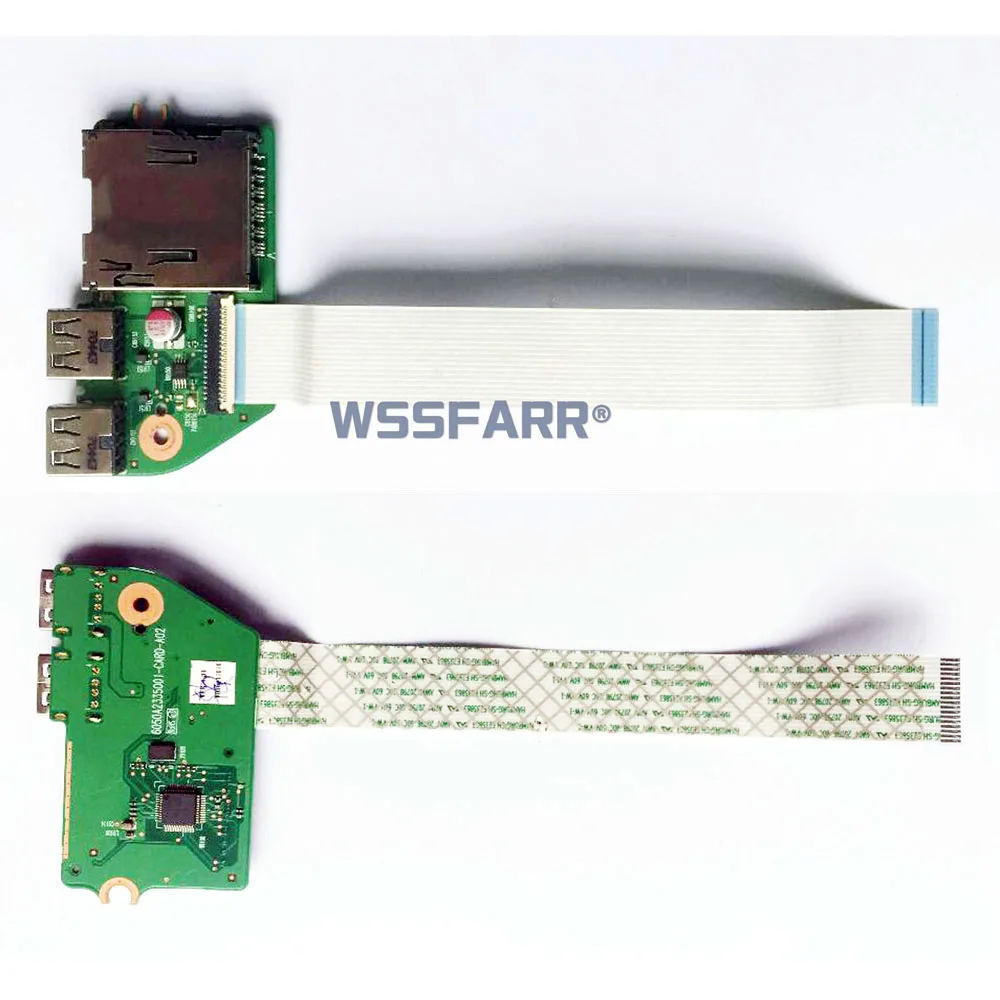 USB-ридер для Satellite Pro L650 PSK1KA L655 устройство чтения карт с кабелем 6050A2335001-CARD-A02