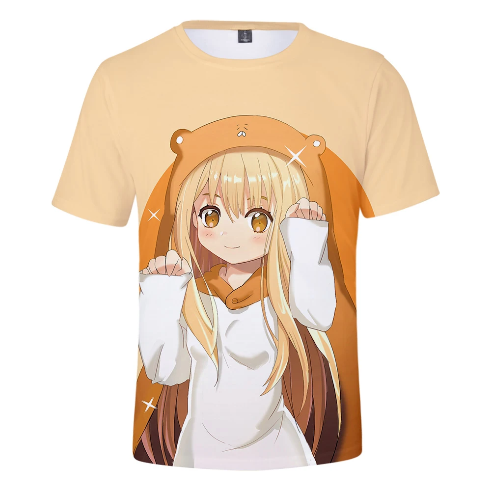 Подходит для горячей Himouto! Умару-Чани Повседневная Удобная Популярная 3D футболка с короткими рукавами Новая мужская и женская летняя футболка футболки для девочек и мальчиков