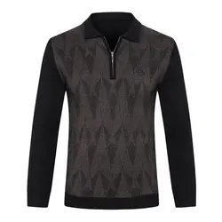 Billionaire свитер шерстяной мужской 2019 Новый Модный на молнии комфортный геометрический дизайн высокого качества джентльмен большой shipping