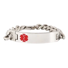 Серебряные браслеты из титана и стали, женские браслеты с застежкой-крючком, очаровательный браслет для женщин и мужчин, ювелирные изделия