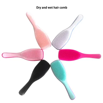 

50pcs Hair Brush Straightener Hair Comb Hair Styling Anti-static Straight Detangling Massage Combs for Salon Styling Women Girls