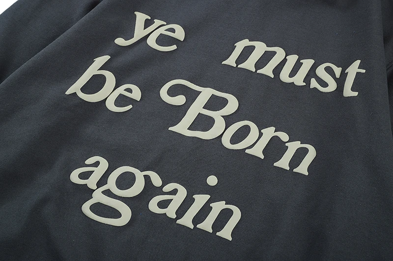 KANYE KIDS SEE YE MUST BE BORN AGAIN Hoody 3D Print Harajuku Stranger Things Men's Sweatshirt Harajuku Joker Hooded Hoodies Men