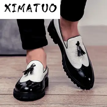 

Fashion Shoe Office Shoes for Men Casual Shoes Breathable Leather Loafers Driving Moccasins Comfortable Slip on 2020 Three Color