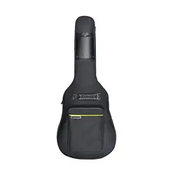 41 Inch Classic 5mm Thick Padded Canvas Guitar bag Backpack With double Shoulder Straps for 41 inch Acoustic Guitar