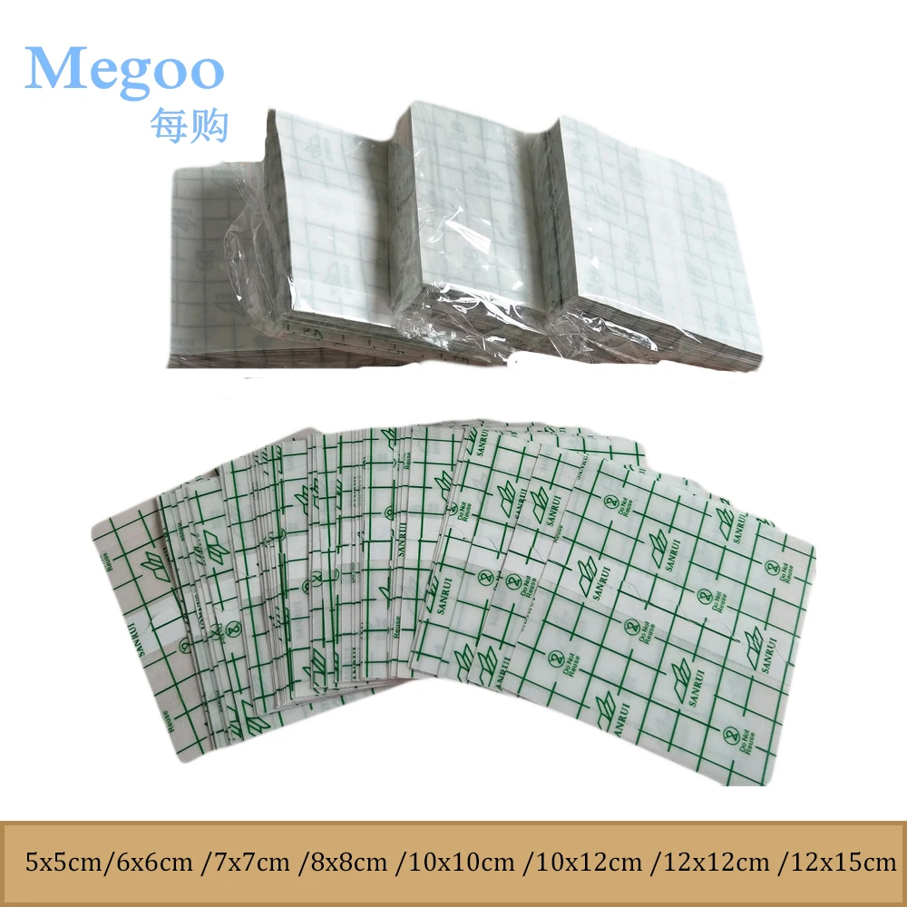 200 шт. водостойкие прозрачные Пластыри для нанесения татуировки | Красота и