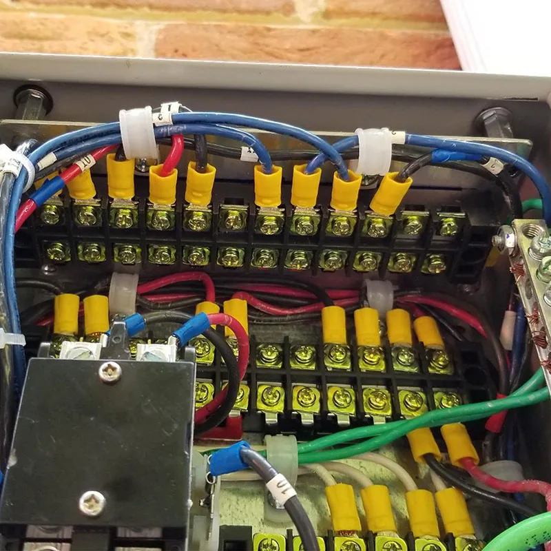 12 позиции Dual Row обтянутый блочный 600V 15A электрического оснащения Электрический барьер винт терминал инструмента Запчасти аксессуары